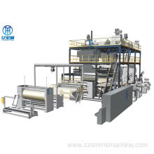 SMS non-woven fabric three-in-one combined machine